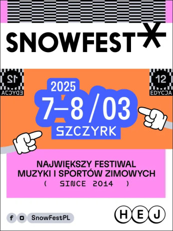 Szczyrk Wydarzenie Festiwal SnowFest Festival 2025- KARNET